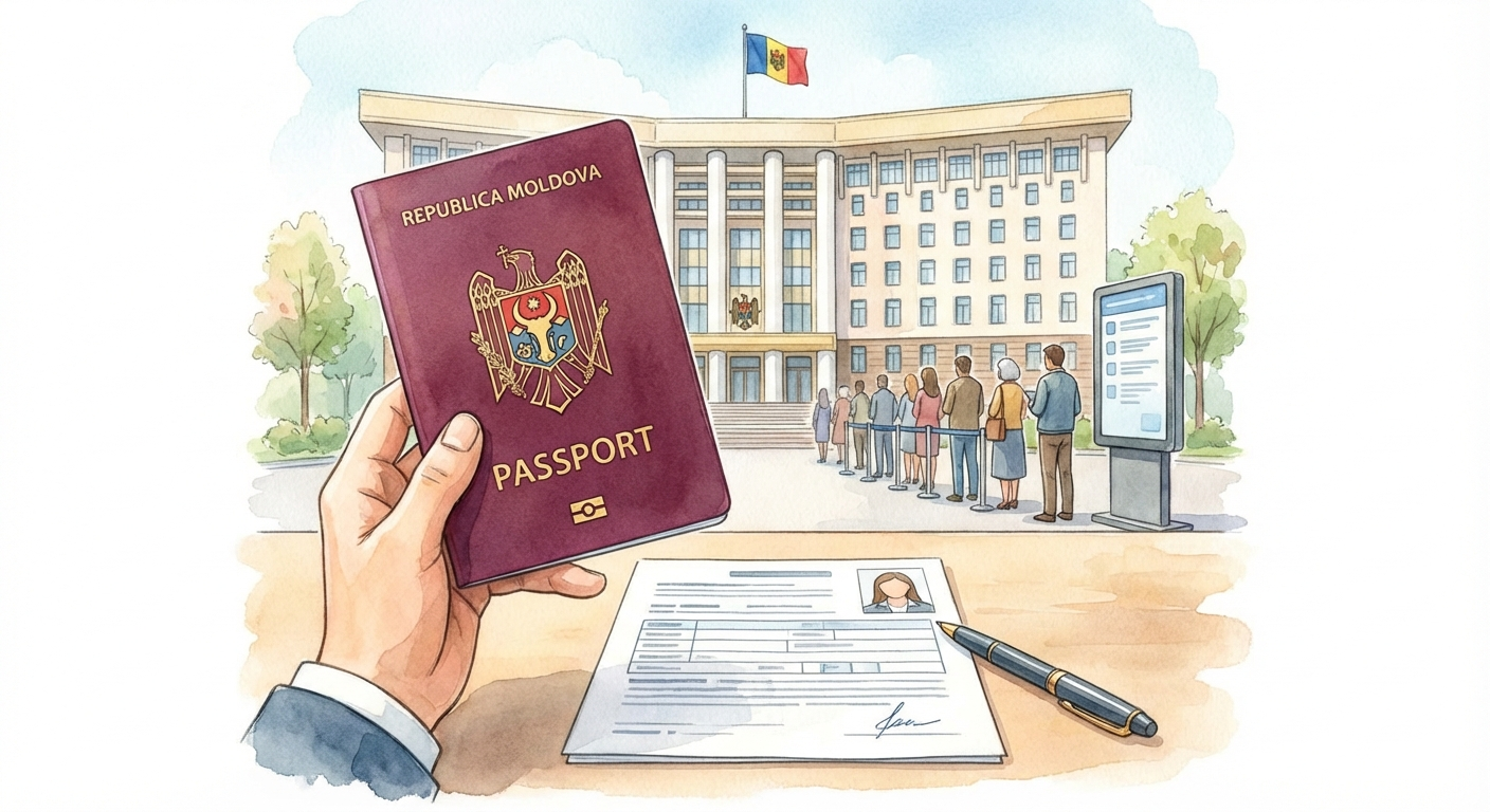 Как получить загранпаспорт в Молдове в 2026 году: пошаговая инструкция