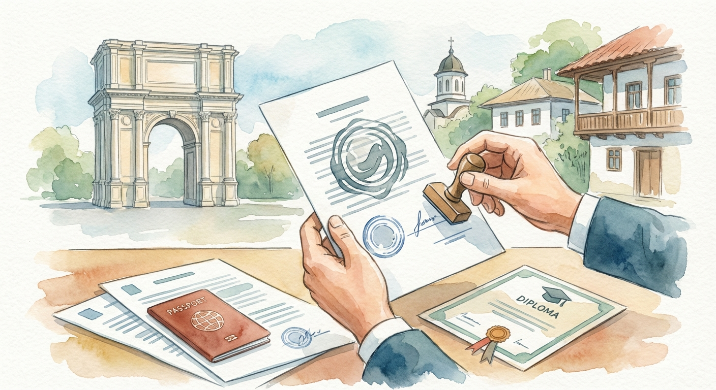 Cum aplici apostila pe documente în Moldova în 2026