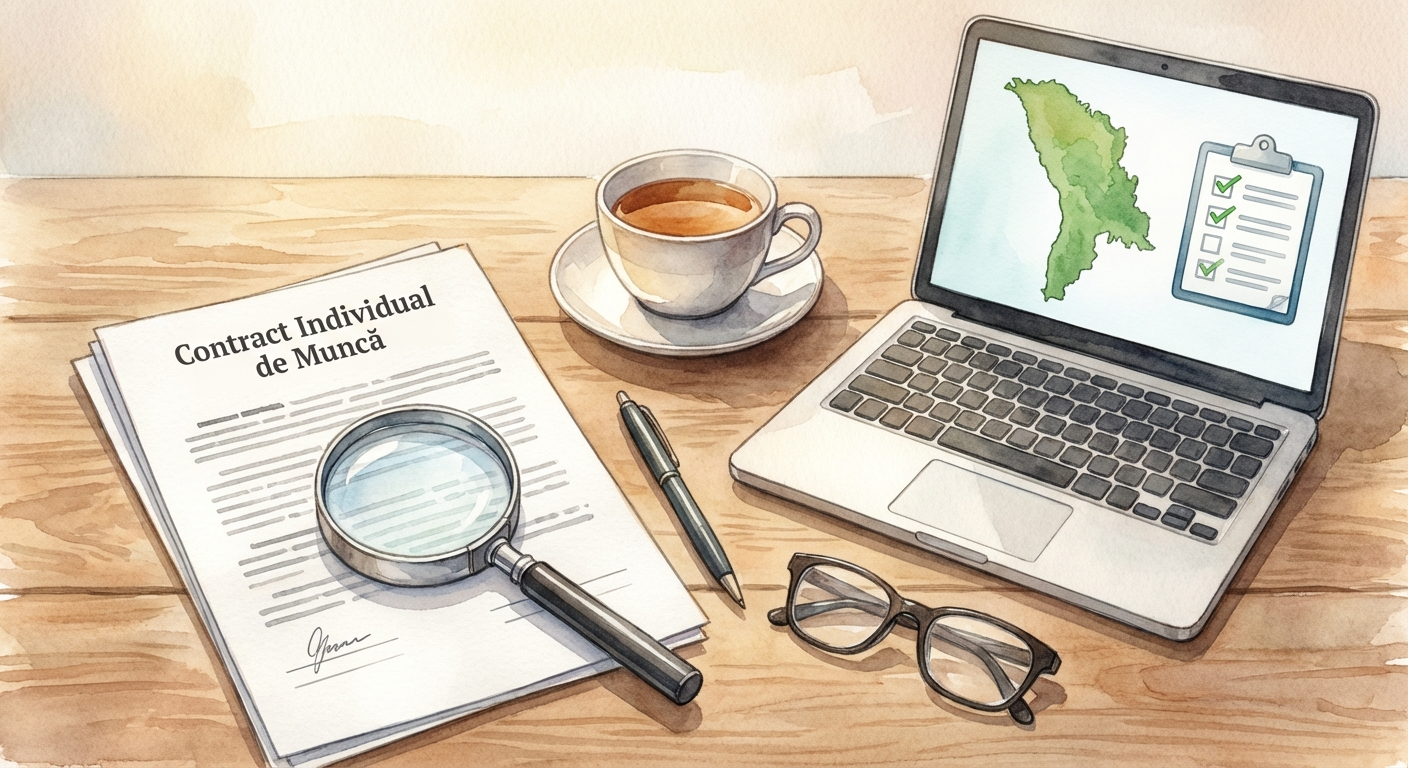 Как проверить трудовой договор перед подписанием в Молдове в 2026 году