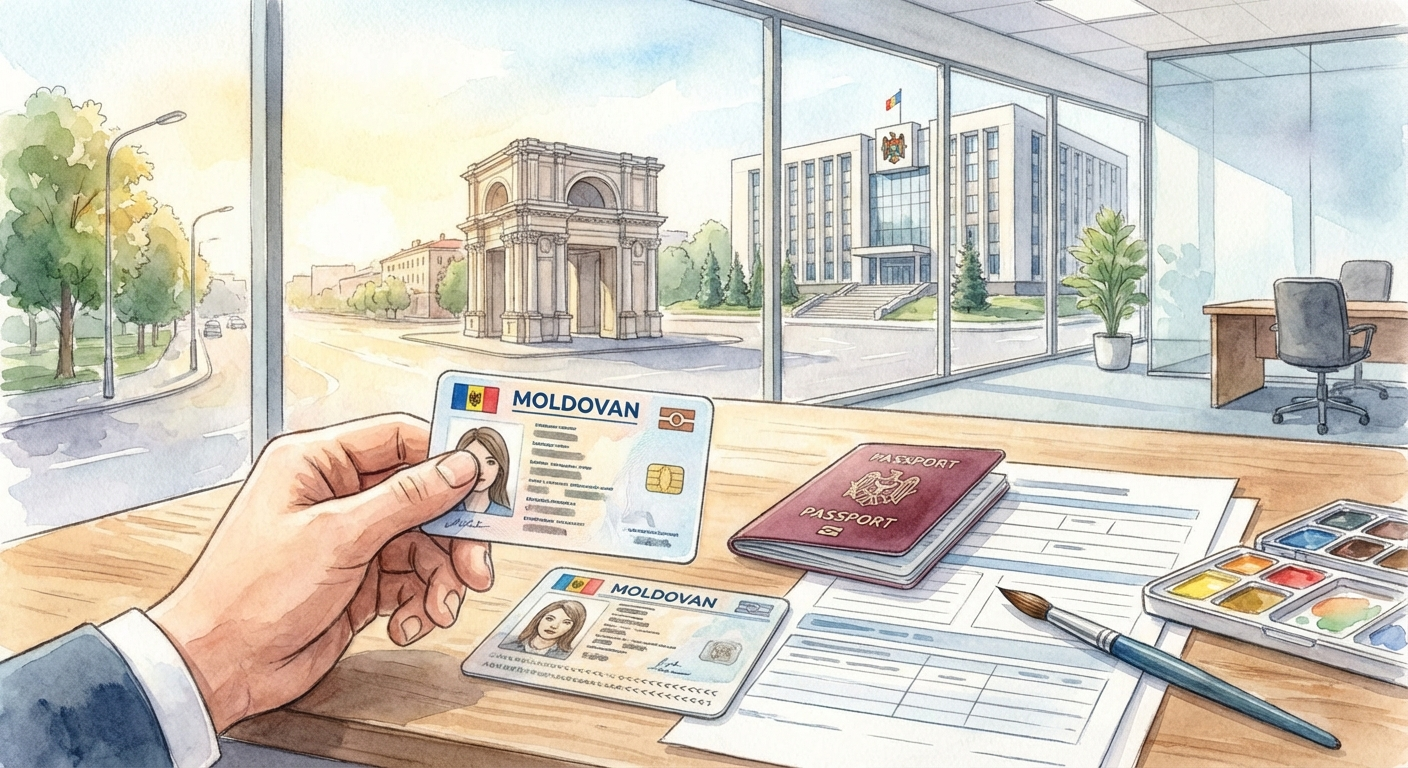 Как заменить ID-карту при смене фамилии в Молдове в 2026 году